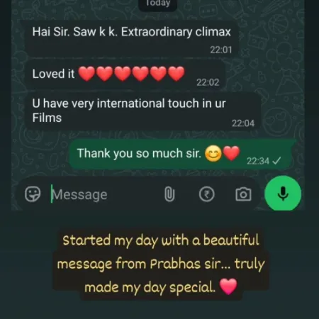 प्रभास ने की दिंजिथ अय्याथन की 'किष्किंधा काण्डम' की प्रशंसा, सहयोग की अफवाहें तेज