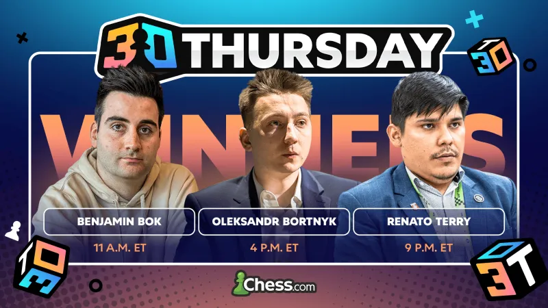 टेरी ने बढ़ाया रिकॉर्ड, बोक और बोर्टनिक ने जीता 3 0 थर्सडे