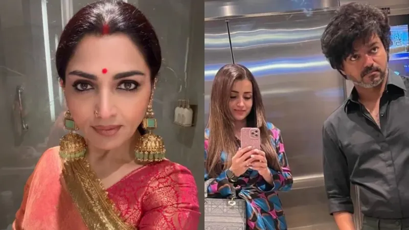 खुशबू सुंदर का थलपति विजय और तृषा के रिश्ते पर बयान: 'वह सबसे गरिमापूर्ण महिला हैं'