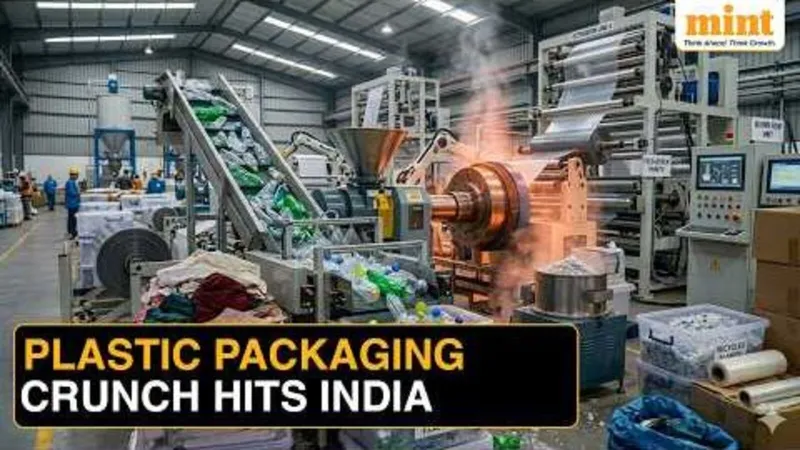 कच्चे तेल की कीमतों में उछाल से खाद्य और पेय पदार्थ कंपनियों के लिए प्लास्टिक पैकेजिंग की कमी