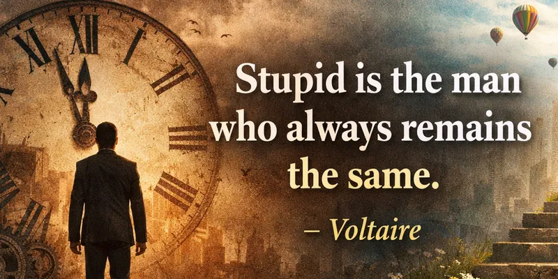 परिवर्तन से डरना सबसे बड़ी भूल क्यों है?