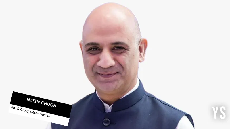 परफिओस ने पूर्व एसबीआई अधिकारी नितिन चुघ को एमडी और ग्रुप सीईओ नियुक्त किया
