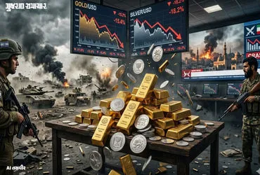 सोना-चांदी बाजार में भारी गिरावट! चांदी में ₹29 हजार की गिरावट, सोने के दाम भी गिरे