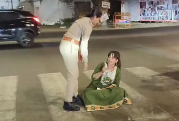 वडोदरा: नशे में धुत युवती का कालाघोड़ा ब्रिज पर हंगामा, पुलिस ने नहीं दर्ज की शिकायत